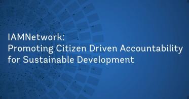 Embedded thumbnail for IAMs Promoting Citizen Driven Accountability for Sustainable Development